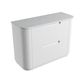 Curva Matte White 1200 Floor Mount Vanity