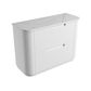 Curva Matte White 1200 Floor Mount Vanity