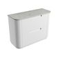 Curva Matte White 1200 Floor Mount Vanity