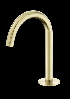 Serenity Basin Arc Spout Brushed Gold