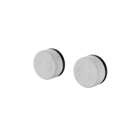 Serenity Wall Top Assembly With Carrara Handle Matte Black