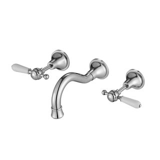 Bordeaux Chrome Bath Set