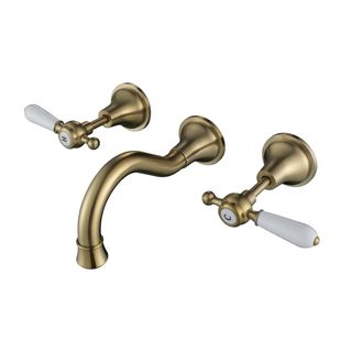 Bordeaux Brushed Bronze Bath Set
