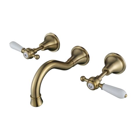 Bordeaux Brushed Bronze Bath Set