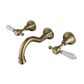 Bordeaux Brushed Bronze Bath Set