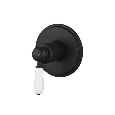 Bordeaux Black Shower Mixer