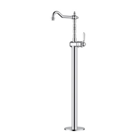 BORDEAUX FREESTANDING BATH MIXER ELECTROPLATED CHROME
