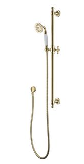 Bordeaux Brushed Bronze Shower on Rail