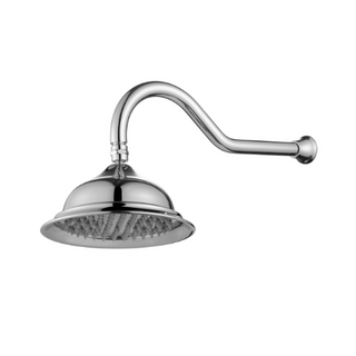 Bordeaux Chrome Shower Head and Arm