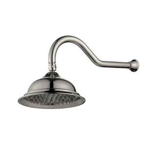 Bordeaux Brushed Nickel Shower Head and Arm