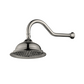 Bordeaux Brushed Nickel Shower Head and Arm