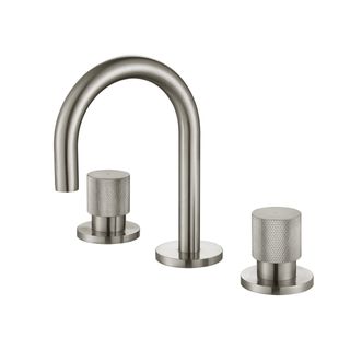 Cadence 1/4 Turn Brushed Nickel Basin Set