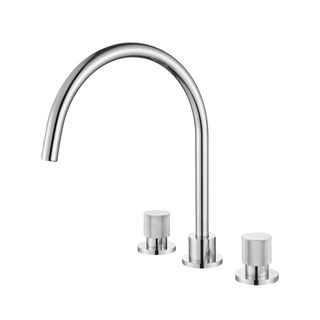 Cadence 1/4 Turn Chrome Hob Sink Set