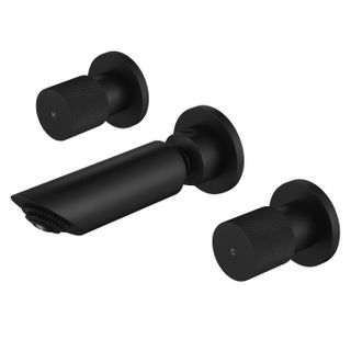 Cadence 1/4 Turn Matte Black Shower Set