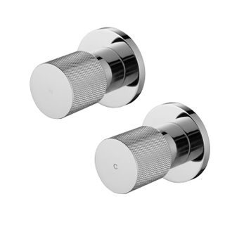 Cadence 1/4 Turn Chrome Wall Top Assemblies