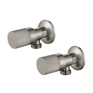 Cadence 1/4 Turn Brushed Nickel Washing Machine Stops