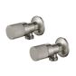 Cadence 1/4 Turn Brushed Nickel Washing Machine Stops