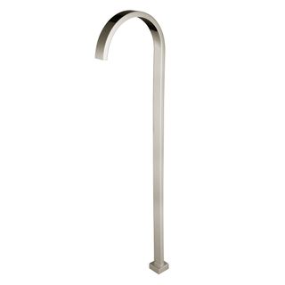 CHAO FREESTANDING BATH SPOUT PVD BRUSHED NICKEL