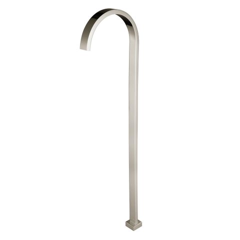 CHAO FREESTANDING BATH SPOUT PVD BRUSHED NICKEL