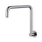 Star Brushed Chrome High Rise Shower Arm 350mm