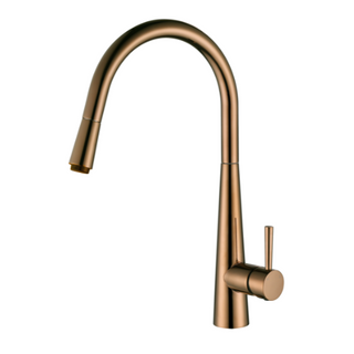 KASPER PULL OUT KITCHEN MIXER PVD CHAMPAGNE