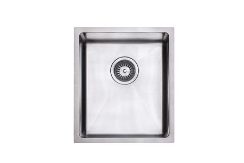 Undermount Single Sq Sink 440x380x200mm rnd edge