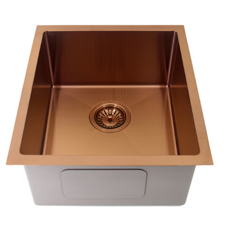 PVD Copper Stainless Steel Sink 440x380x200x1.2mm