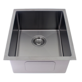 MN PVD Gun Metal Stainless Steel Sink 440x380x200x1.2mm - 26L