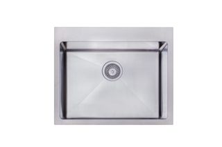 SINGLE BOWL SINK 606 X 512 X 228MM - 49L STAINLESS STEEL
