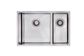 ONE & HALF BOWL SINK 670 X 440 X 200/180MM - 14L + 31L STAINLESS STEEL