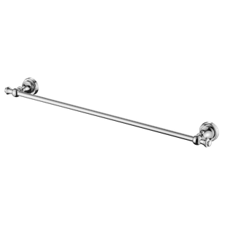 Medoc Single 600 Towel Rail Chrome