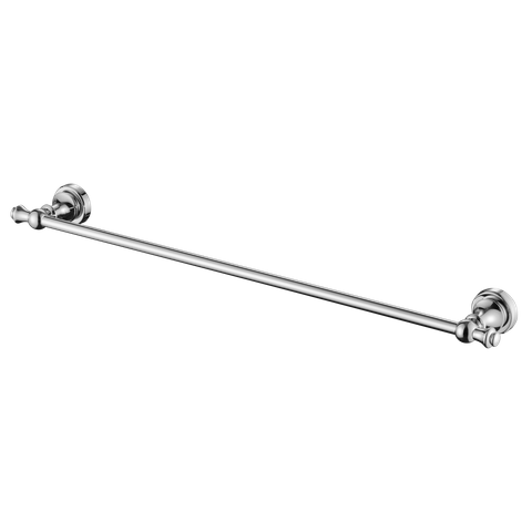 Medoc Single 600 Towel Rail Chrome