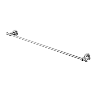 Medoc Single 750 Towel Rail Chrome