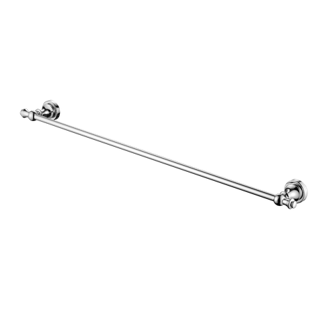 Medoc Single 750 Towel Rail Chrome