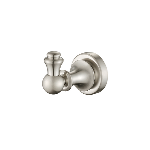 Medoc Single Robe Hook Brushed Nickel