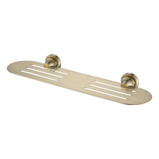 Medoc Metal Shelf Brushed Bronze