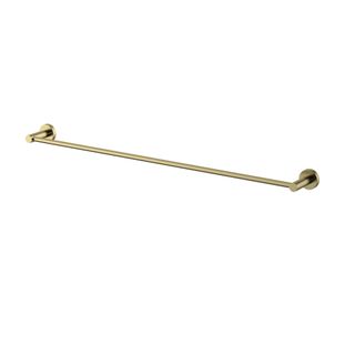 Star PVD Brushed Bronze Single Towel Rail 750mm
