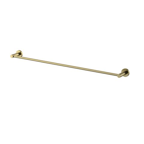 Star PVD Brushed Bronze Single Towel Rail 750mm