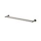 Star Brushed Nickel Double Towel Rail 600mm