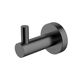 Star Gun Metal Single Robe Hook