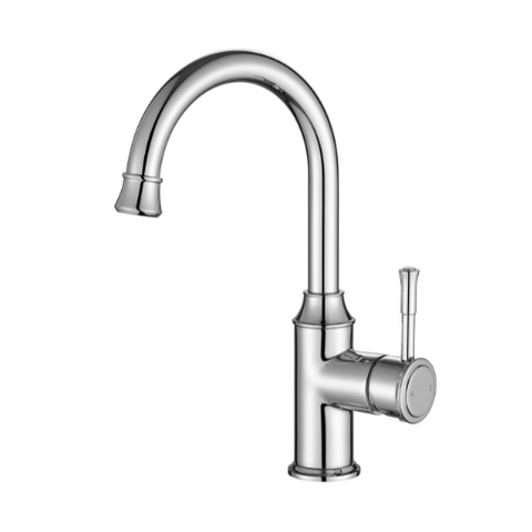 Montpellier High Rise Basin Mixer Electroplated Chrome