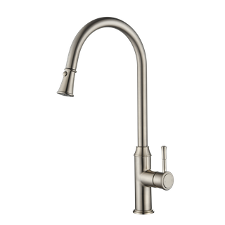 Montpellier Pull Out Kitchen Mixer Pvd Brushed Nickel