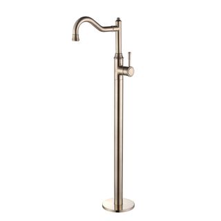 Montpellier Freestanding Bath Mixer Pvd Brushed Nickel