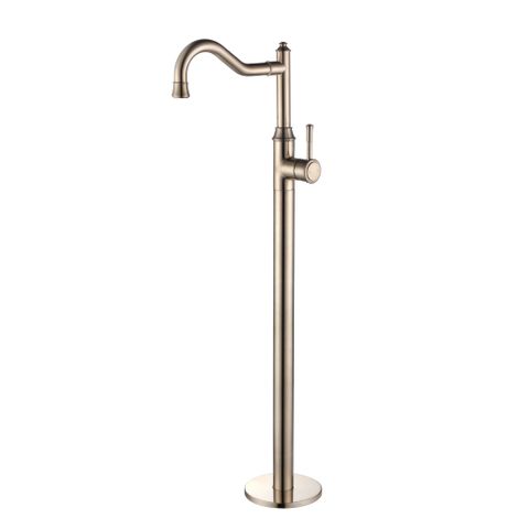 Montpellier Freestanding Bath Mixer Pvd Brushed Nickel