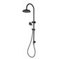 Montpellier Shower Column Set Electroplated Matt Black