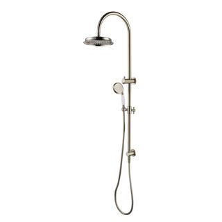 Montpellier Shower Column Set Pvd Brushed Nickel