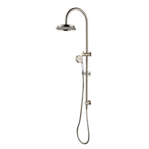 Montpellier Shower Column Set Pvd Brushed Nickel