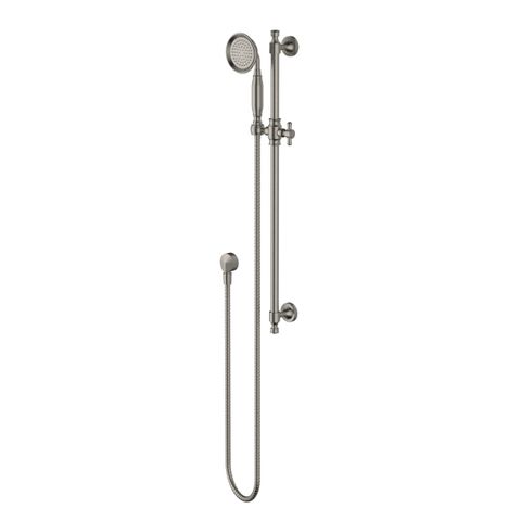 Montpellier Shower On Rail Pvd Brushed Nickel