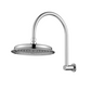 Montpellier Shower Arm & Head Electroplated Chrome
