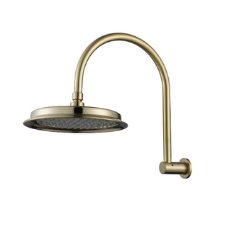 Montpellier Shower Arm & Head Pvd Brushed Bronze